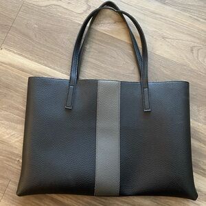 Vince Camuto Black Leather Tote